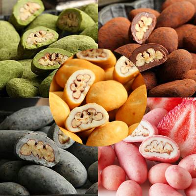 WEB限定♪【送料無料】ピーカンナッツ袋5種まとめ買いセット の