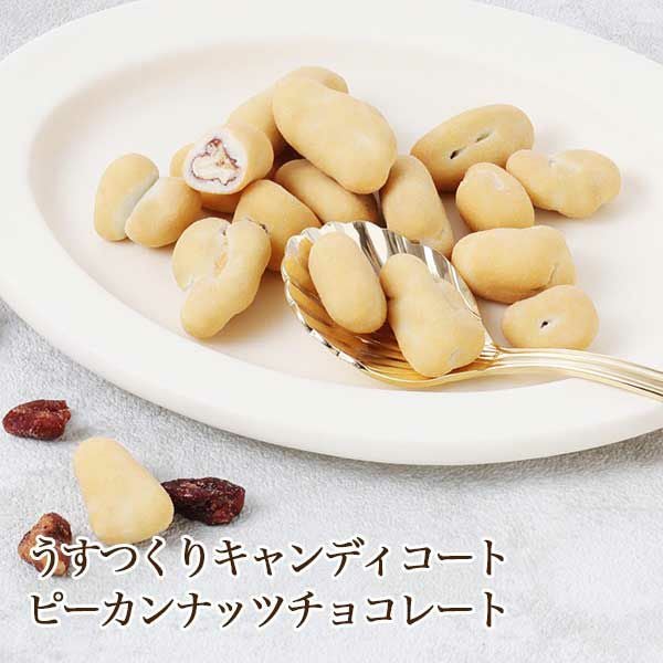 うすつくりキャンディコートピーカンナッツチョコレート(108g/袋) の